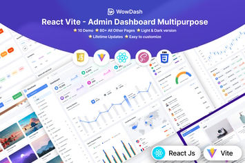 WowDash - React JS (Vite) Admin Dashboard Template