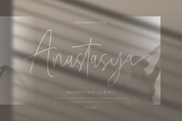 Anastasya Monoline Script