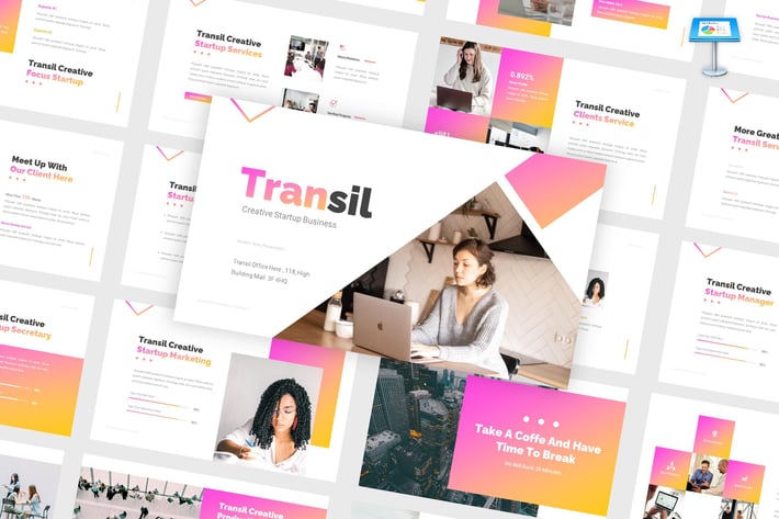 Transil - Creative Startup Keynote Template