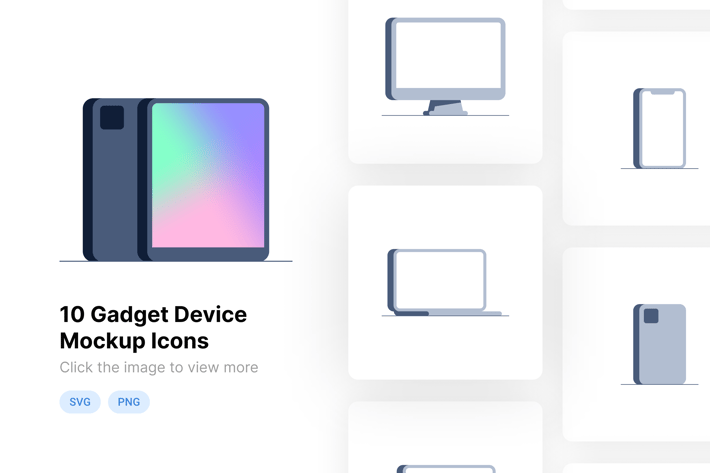 Gadget Device Mockup Icons