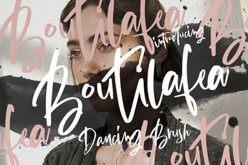 Boutilafea - Beautiful Signature Fashion Script 