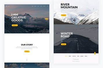 Folex — Photography PSD Template