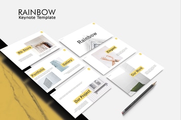 RAINBOW - Minimal Keynote Template
