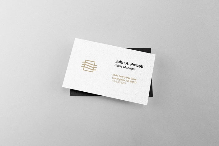 Business Card Mockup