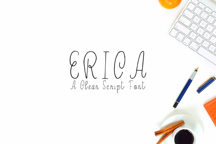 Erica Script Font