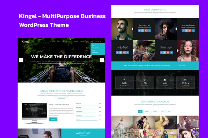 Kingal - MultiPurpose WordPress Theme 