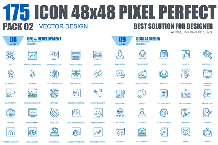 Line icons Bundle