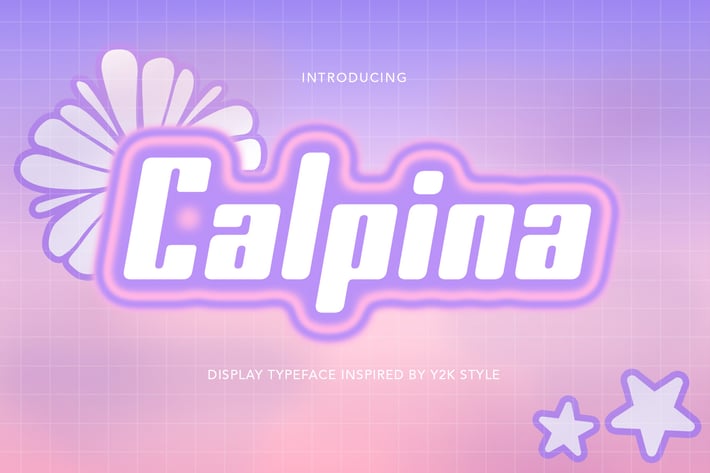 Calpina - Y2k Retro Font