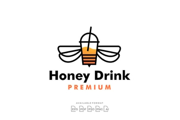 Honey Ice Drink Logo