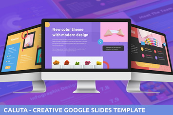 Caluta - Creative Google Slides Template
