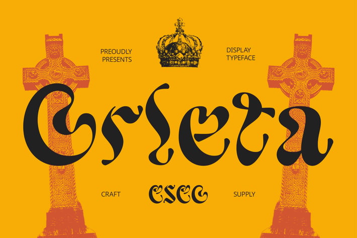 Orleta – Trippy Font