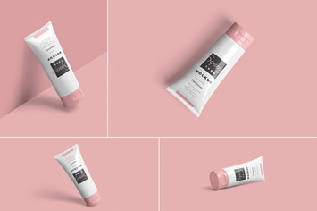 Squeeze Tube Mockups