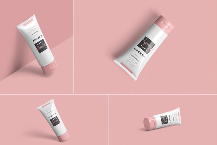 Squeeze Tube Mockups