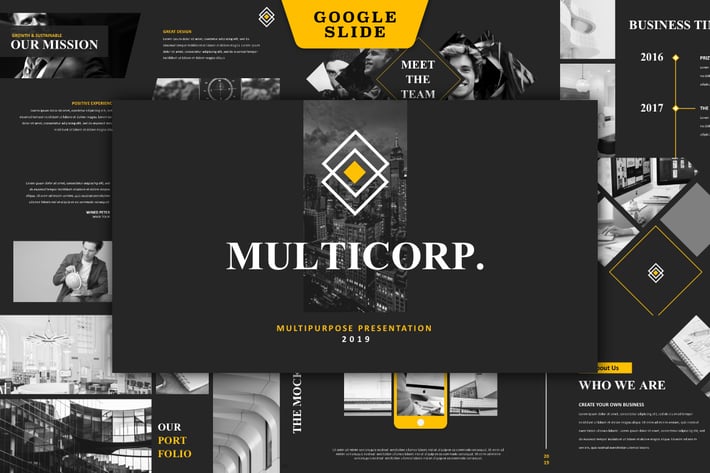Multicorp - Multipurpose Google Slide