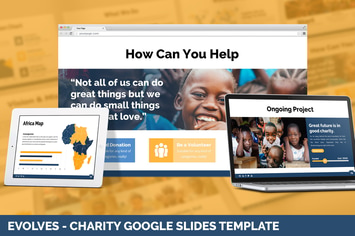 Evolves - Charity Google Slides Template