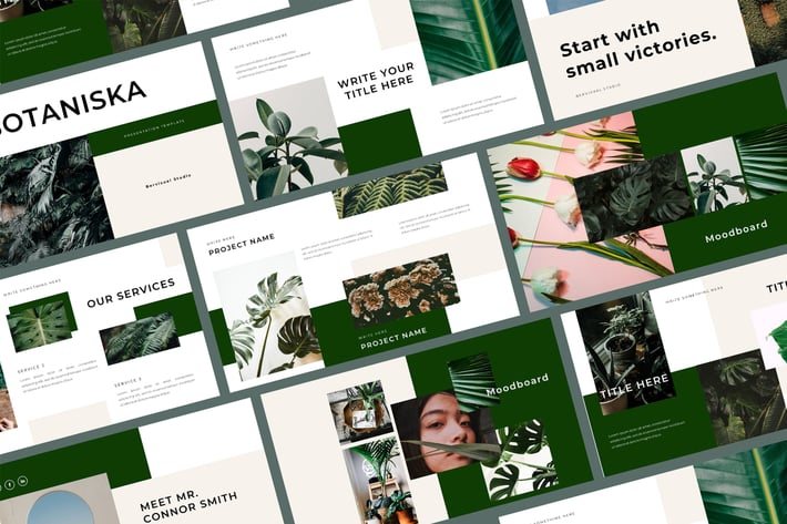 Botaniska PowerPoint Template