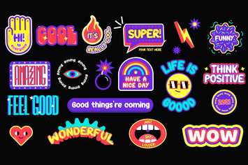 Positive Stickers