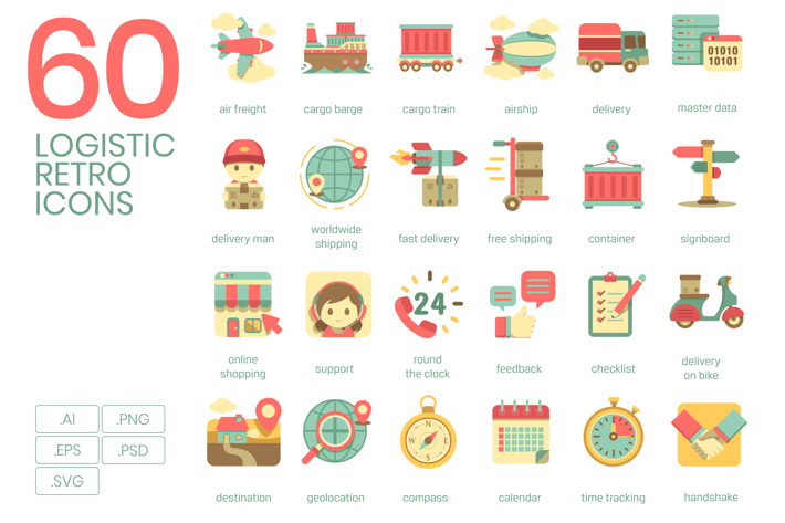 Logistics Icons