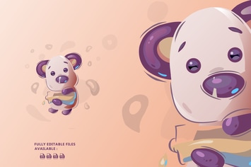 Cute Bear Illustration