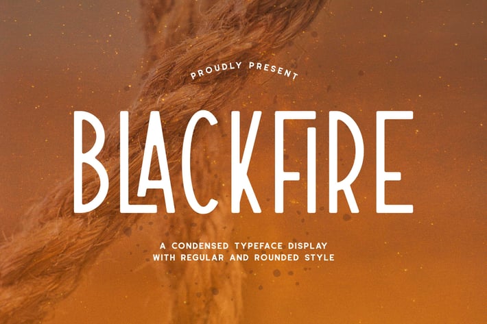 Blackfire - Sans Serif Font 