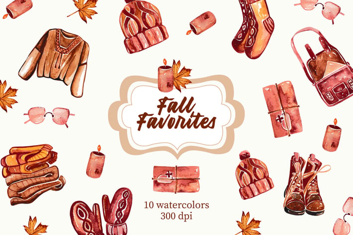Fall Favorite Watercolor
