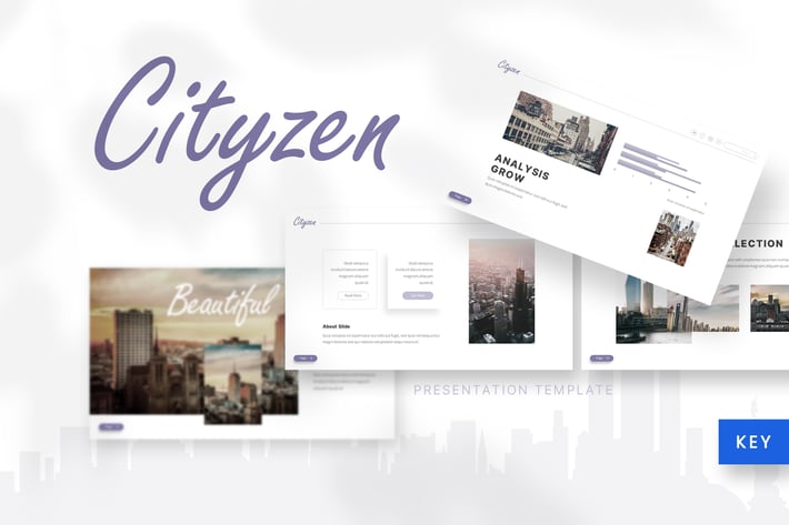 Cityzen - Cinema Keynote Template