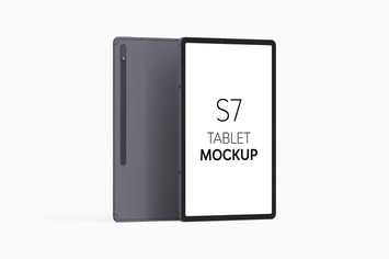 S7 Tablet Mockup