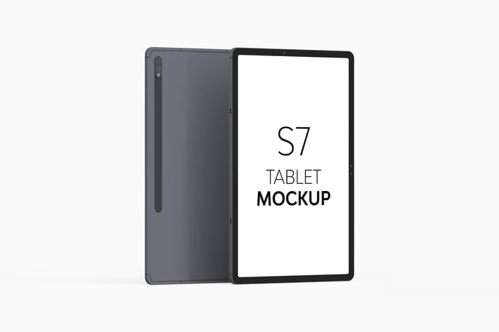 S7 Tablet Mockup