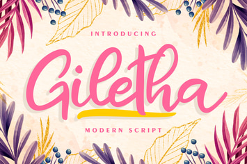Giletha | Modern Script