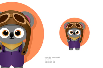 Cute Koala Illustration