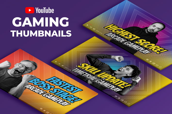 Youtube Thumbnail - Gaming Videos