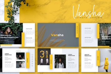 VANSHA - Business Keynote Template