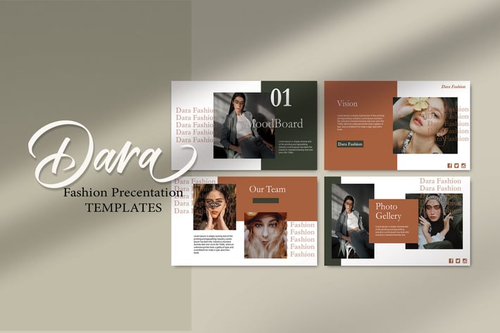 DARA - Fashion Powerpoint Template