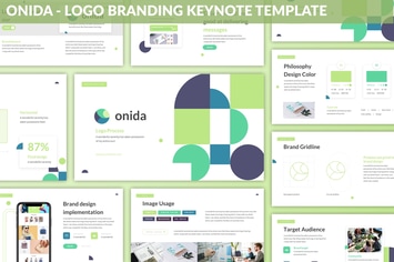 Onida - Logo Branding Keynote Template