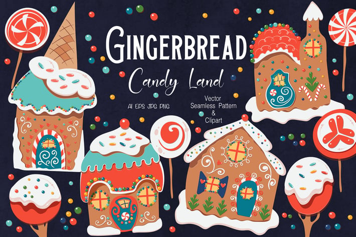 Gingerbread Candy Land