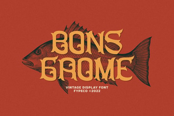 Bons Grome - Medieval Font