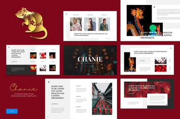 Chanie - Chinese New Year Keynote Template