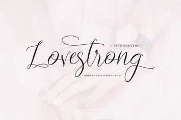 Lovestrong - Script Font
