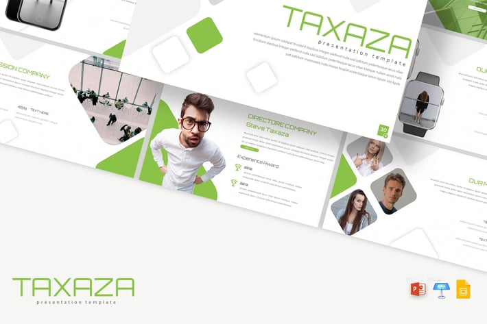 Taxaza - Powerpoint / Google Slides / Keynote