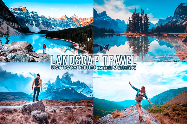 Landscape travel  Preset For Mobile and Desktop 