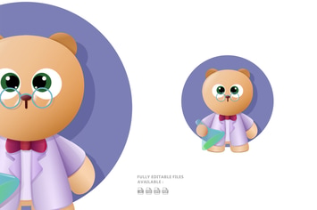 Bear Cartoon Illustration