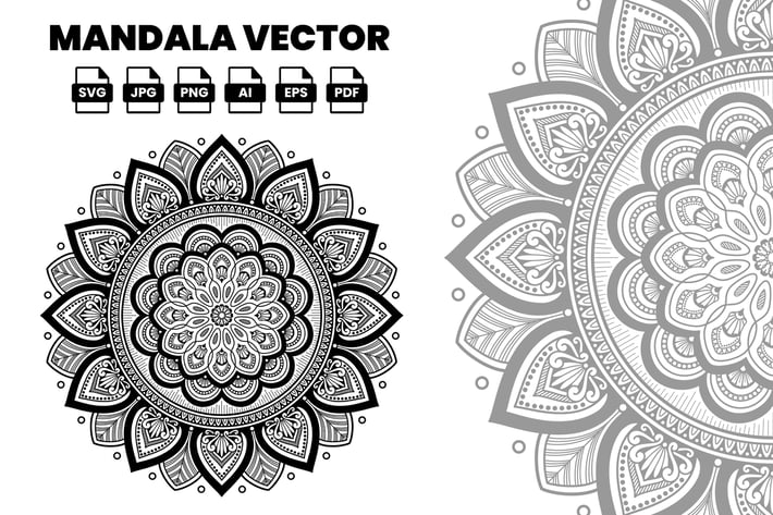 Mandala Vector Illustration