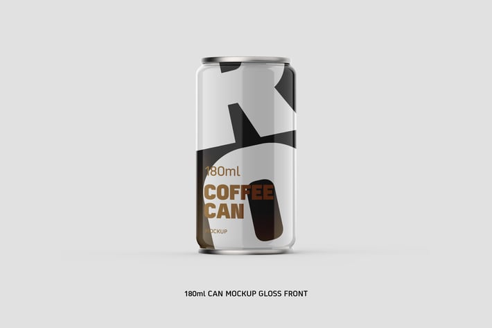Coffee Can w Bottom Cap 180ml Gross Eye Level