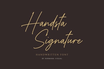 Handsta Signature - Logo type