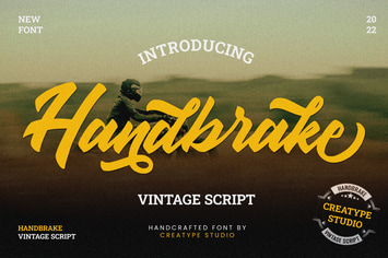 Handbrake Stylish Handlettering