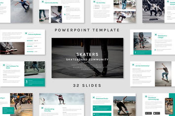 Skater - Powerpoint Template