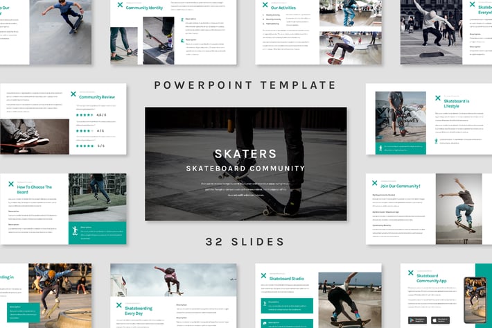Skater - Powerpoint Template