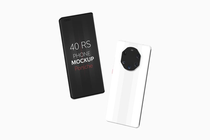 40 RS Phone Mockup