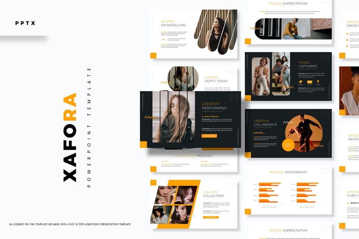 Xafora - Powerpoint Template