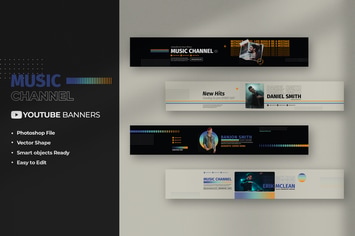 Music Channel Youtube Banners